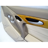 08 Mercedes R230 SL550 door panel, right, beige