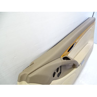 08 Mercedes R230 SL550 door panel, right, beige