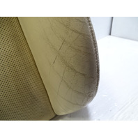 08 Mercedes R230 SL550 seat cushion, back, left, beige