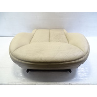08 Mercedes R230 SL550 seat cushion, bottom, left, beige ventilated 2309100122