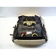 08 Mercedes R230 SL550 seat cushion, bottom, left, beige ventilated 2309100122