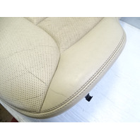 08 Mercedes R230 SL550 seat cushion, bottom, left, beige ventilated 2309100122