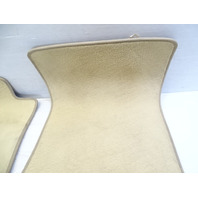 08 Mercedes R230 SL550 floor mats, beige OEM 2306802448 2306801848