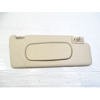 08 Mercedes R230 SL550 sunvisor, right, 2308101810, beige