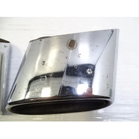 08 Mercedes R230 SL550 exhaust tips, set, left and right OEM