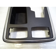 13 Mercedes X166 GL450 trim center console bezel tray, 1666802817 black