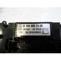 13 Mercedes X166 GL450 switch, heater AC climate control, 1669007408