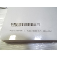 13 Mercedes X166 GL450 owners manual, 1665844571, w/case