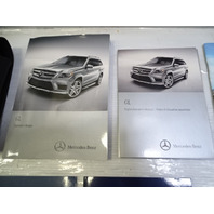 13 Mercedes X166 GL450 owners manual, 1665844571, w/case