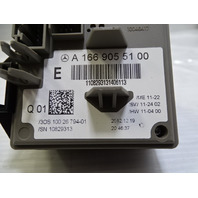 13 Mercedes X166 GL450 module, ignition switch, w/key 1669055100
