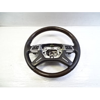13 Mercedes X166 GL450 steering wheel, black, 1664601603