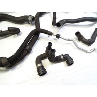 13 Mercedes X166 GL450 hose set, for engine coolant radiator, 1665008575