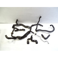 13 Mercedes X166 GL450 hose set, for engine coolant radiator, 1665008575