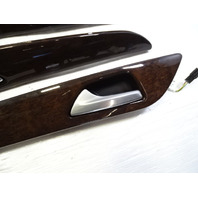 13 Mercedes X166 GL450 trim set door panel wood 1667203122 1667203222