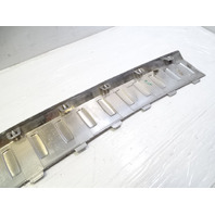 13 Mercedes X166 GL450 trim rear bumper protective sill guard chrome 1668840190