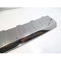 13 Mercedes X166 GL450 trim rear bumper protective sill guard chrome 1668840190