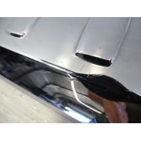 13 Mercedes X166 GL450 trim rear bumper protective sill guard chrome 1668840190