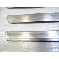 13 Mercedes X166 GL450 trim set, illuminated door step sill scuff plate, 1666801235, 1666860736