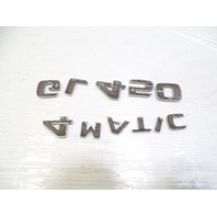 13 Mercedes X166 GL450 emblem set, on trunk lid GL450 4Matic