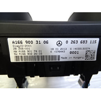 13 Mercedes X166 GL450 instrument cluster, speedometer, 1669003106