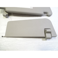 13 Mercedes X166 GL450 sun visor, left, gray, 1668100710