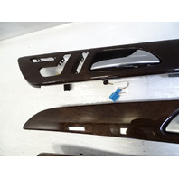 13 Mercedes X166 GL450 trim set door panel wood 1667203122 1667203222