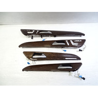 13 Mercedes X166 GL450 trim set door panel wood 1667203122 1667203222