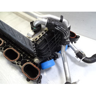 13 Mercedes X166 GL450 engine intercooler intake assembly, 2780900514 2780980807