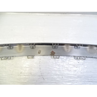 13 Mercedes X166 GL450 trim rear bumper lower molding chrome 1668852574