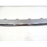 13 Mercedes X166 GL450 trim rear bumper lower molding chrome 1668852574