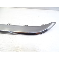 13 Mercedes X166 GL450 trim rear bumper lower molding chrome 1668852574