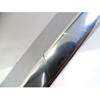 13 Mercedes X166 GL450 trim rear bumper lower molding chrome 1668852574
