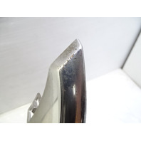 13 Mercedes X166 GL450 trim rear bumper lower molding chrome 1668852574