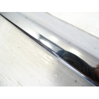 13 Mercedes X166 GL450 trim rear bumper lower molding chrome 1668852574