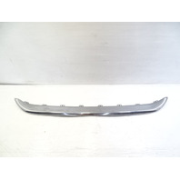 13 Mercedes X166 GL450 trim rear bumper lower molding chrome 1668852574