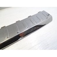 13 Mercedes X166 GL450 trim rear bumper protective sill guard chrome 1668840190