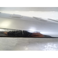 13 Mercedes X166 GL450 trim rear bumper protective sill guard chrome 1668840190