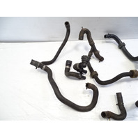13 Mercedes X166 GL450 hose set, for engine coolant radiator, 1665008575