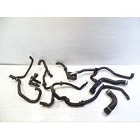 13 Mercedes X166 GL450 hose set, for engine coolant radiator, 1665008575