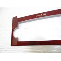11 Lexus LS460 trim, radio surround bezel wood