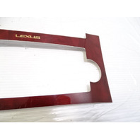 11 Lexus LS460 trim, radio surround bezel wood