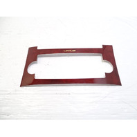 11 Lexus LS460 trim, radio surround bezel wood
