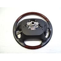 11 Lexus LS460 steering wheel, wood/ black leather 45100-50300