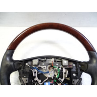 11 Lexus LS460 steering wheel, wood/ black leather 45100-50300