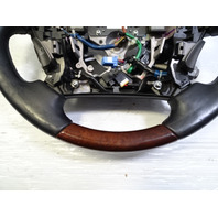 11 Lexus LS460 steering wheel, wood/ black leather 45100-50300