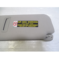 11 Lexus LS460 sun visor, right, gray 74310-50491