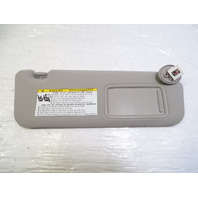 11 Lexus LS460 sun visor, right, gray 74310-50491