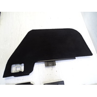 11 Lexus LS460 trim set, left/right trunk luggage cover black 64732-50031 64731-50041