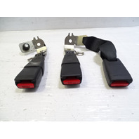 11 Lexus LS460 seat belt buckle set rear, black 73470-50020