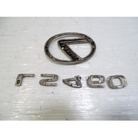 11 Lexus LS460 emblem set for trunk lid LS460 90975-02226